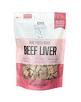 Freeze-dried Beef Liver Dog Treats 4 oz.