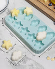 size information Emerypets star cloud treat mold blue silicone diy freeze snack for dog