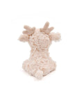 Fur Elise Pets Vixi Small Pink Reindeer Plush Toy for dog back side