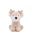 Fur Elise Pets Vixi Small Pink Reindeer Mini Plush Toy for dog