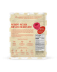 OHME Raspberries Snack package with nutritional information and branding on a white background
