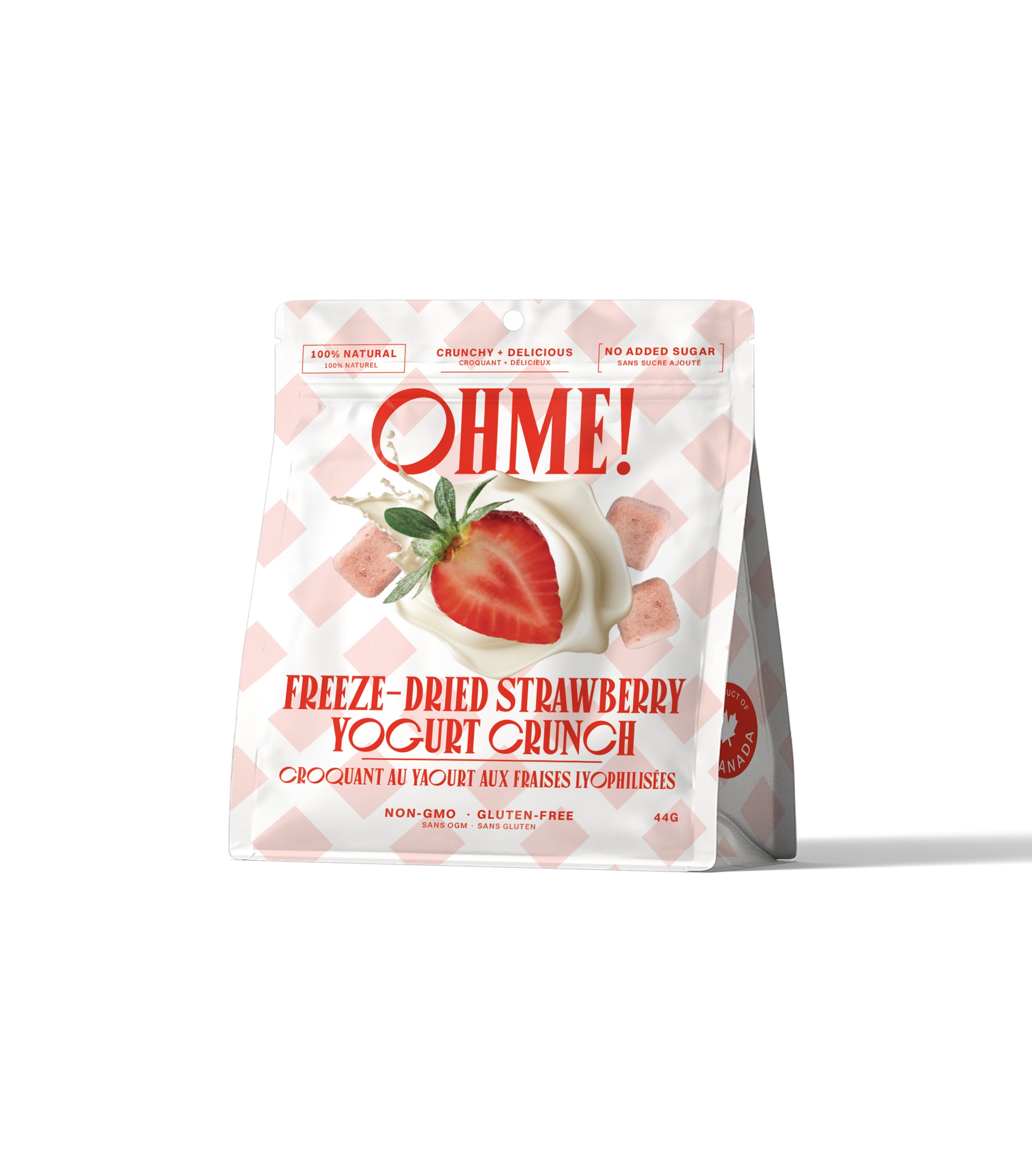 OHME! Foods -Freeze-Dried Strawberry Yogurt Crunch – PUPPIST
