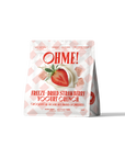 OHME! freeze-dried strawberry yogurt crunch package on a white background