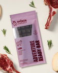 Ryoken Instinct Lamb Pink Package With Natural Ingredients Overlay Background