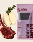 Ryoken Instinct Lamb Adventure Ready Bar for dog with Apple