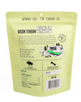 Winnie Lou Bison Tendon Chews Nutritions Information on the package with white background