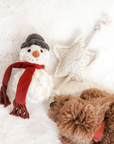 Lambwolf Collective Snowman Enrichment Dog Toy – Holiday Edition