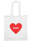 HEART DOGS TOTE