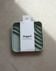dogged beach seafoam silicone slow feeder for dog