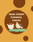 Meaty Bubbles – pet-safe, meat-flavored edible bubbles made with non-toxic, vegan‑friendly, gluten‑free ingredients; a 150 ml bottle of irresistible scented bubbles that dogs love to chase, lick, and pop.