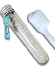 Wag & Bright Puppy Polisher Eco Toothbrush (Medium) – over 10,000 ultra-fine PBT bristles in a sustainable wheat‑straw composite handle, packaged in a breathable case for gentle, hygienic brushing.