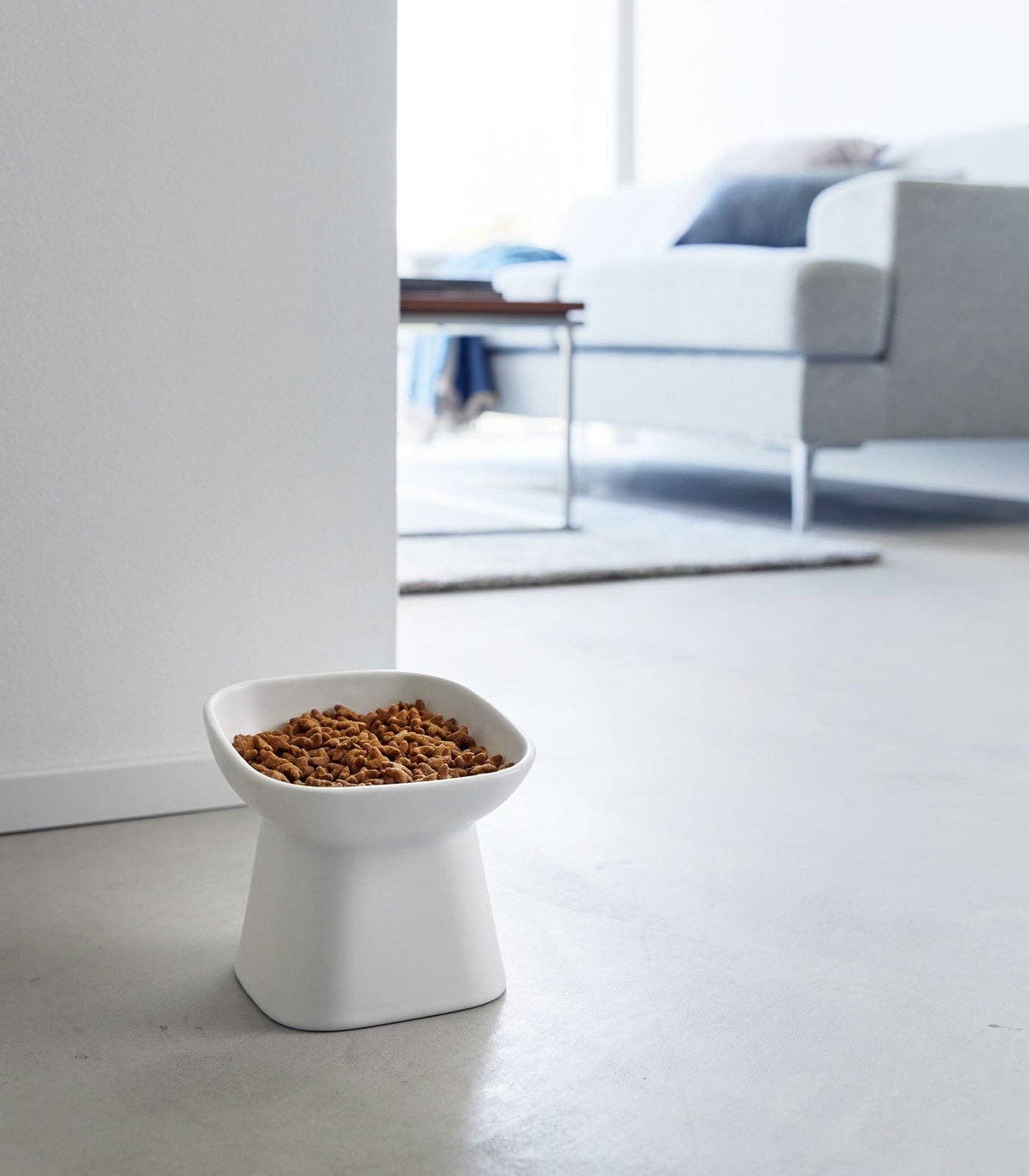 Yamazaki Home - Tilted Pet Food Bowl