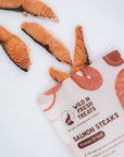 Freeze-Dried Salmon Steaks Single Ingredient
