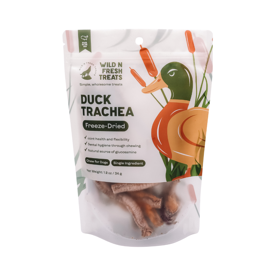 Freeze-Dried Duck Trachea Single Ingredient